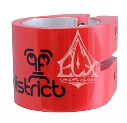 District Double Clamp Red