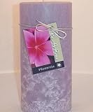 Ultra Scented 3.5x6 Pillar Candle - Natural Wax - Pomegranate
