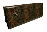 Oversized Frame Clutch with Lock