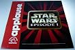 15 1/2" X 15 1/2" 2-Sided Star Wars E1 Applause Promo Store Display Sign