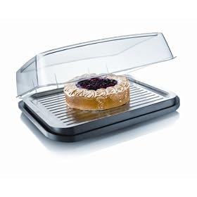 Vacuvin Barbeque Cooler / Cooling Plate Plastic Stainless Steel 31.5 cm x 38 cm x 10 cm