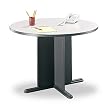 Series A Contemporary Round Conference Table in Slate By Bush Furniture With Free Shipping!