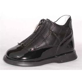 Click here to buy Baby and Toddler leather Euro girls boot, zipper, black, Chloe by Sole Sole Euro Kids Shoes at American Prices.