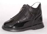 Sole Sole Euro Kids Shoes at American Prices - Baby and Toddler leather Euro girls boot, zipper, black, Chloe