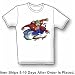Skateboarder-bull - Sports and Games Women's Cut T-Shirt
