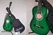38" Green Guitar with Carrying Bag And Accessories