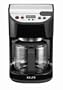 KRUPS KM4055, 12-Cup Programmable Coffeemaker, Black