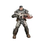 41HJ5FIwRZL. SL160  Gears of War 2 video game Series 3 MARCUS FENIX GOLD LANCER CHASE Variant 7 Action Figure by NECA = EXTREMELY RARE