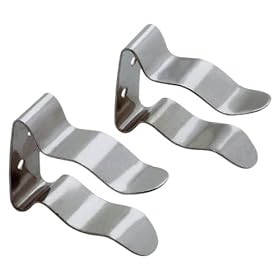 Attwood General Purpose Storage Clips, Stainless Steel by