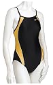 Speedo Women's Lycra Team Splice Style Axcel Back Racing Suit