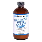  : Twinlab Emulsified Super Max EPA, Fish Oil, Mint, 12-Ounce (355 ml) (Pack of 2)