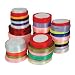 School Specialty Woven Edge Ribbon Assortment - 64 yards - Pack of 2 pounds - Multiple Colors