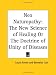 Neo Naturopathy: The New Science of Healing, or the Doctrine of Unity of Diseases