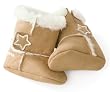 Kiddopotamus Booties High Top Baby Boots (Fawn - Small)