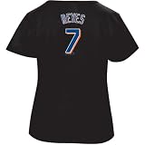 Jose Reyes New York Mets Women's Name and Number Tee
