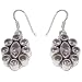 Long Earings Sterling Silver Amethyst Jewelry 1.5 inches (erg111)