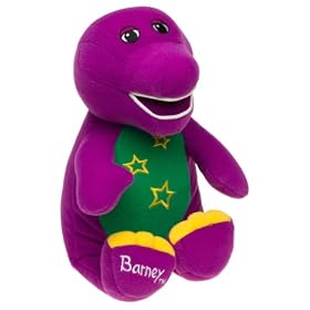 Barney Lov'n Lights Stars Singing Barney by