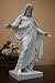 The Christus Statue, 19" White Marble Reproduction