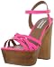 Steve Madden Women's Jupetir Platform Sandal,Pink Leather,7.5 M US