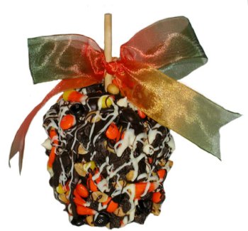 Halloween Belgian Chocolate Caramel Apple by A Bountiful Harvest