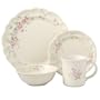 Pfaltzgraff Tea Rose 16-Piece Dinnerware Set, Service for 4