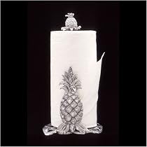Arthur Court Kitchen "Pineapple" Paper Towel Holder, 14.5"