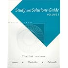 Study and Solutions Guide for Calculus Vol. 1 by  Ron Larson