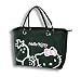 Hello kitty ストロベリー トートバッグ (ブラック)
