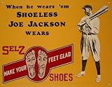 Shoeless Joe Jackson Shoes , 16x13