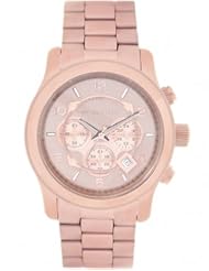 Michael Kors Watches Rose Gold Oversized Chronograph Watch MK8096 OS Gold