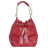 SAC LUNA&nbsp;- Elys&eacute;a- Sac &agrave; main - rouge