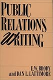 cover of Public Relations Writing