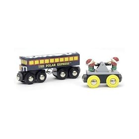 BRIO Polar Express Caboose and Handcar by Brio