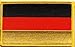 Germany iron-on embroidered patch
