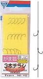 がまかつ(Gamakatsu) 若鮎がま狐3本チラシ(AY-104)5組入 釣8号ハリス1.5 13114