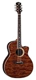 Luna Woodland Series Bubinga Acoustic Electric Guitar