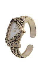 Geneva Platinum Triangular Face Fashion Watch