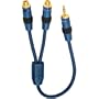 Acoustic Research AP-043N Performance Series Mini Y to RCA Adapter