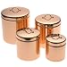Old Dutch Decor Copper Canisters, Set of 4