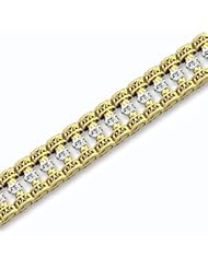 14k Solid Gold Diamond Tennis Bracelet (3.60 cts.tw.)