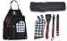 Barbeque apron & tools