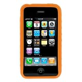 Orange Silicone Skin Case for Apple 3G iPhone/ Apple iPhone 3G S