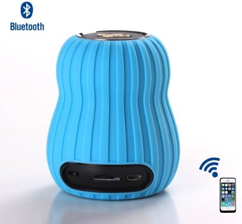 Oisound Uitra-portable Wireless Water Resistant Bluetooth Speaker with Built in Speakerphone/ So cool Speaker(Pumpkin-blue)