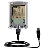 Gomadic for the PalmOne palm m505 - Classic Straight USB Cable for the PalmOne m505 with Power Hot Sync and Charge capabilities - Gomadic Brand w/ TipExchange Technology
