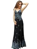 Ever Pretty Sexy V-neck Floral Printed Ruffles Summer Dress 09502