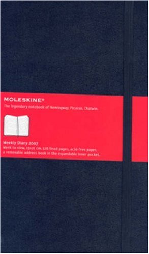 Moleskine Large Diary Weekly 2007