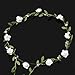 Elegant Bohemian Style Wedding Bride Bridal Headdress Floral Flower Garland Headwear Headbands