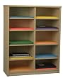 Letter Cubby In Sycamore Maple Finish By Ameriwood Furniture