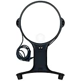 hands free LEDライト付き拡大鏡 110mm 【2倍 & 4倍 Wレンズ】 HE-05