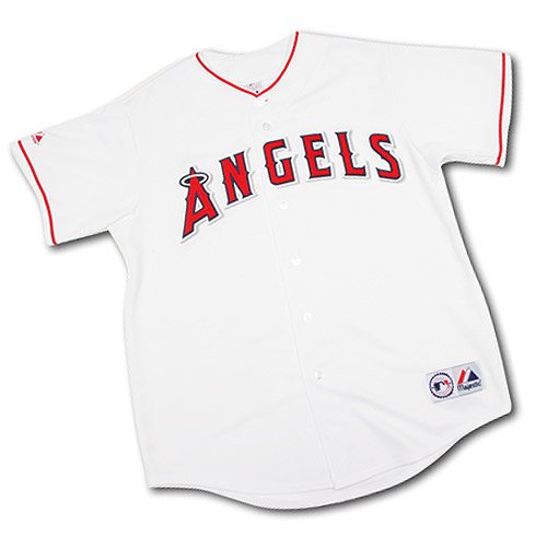 Brian Fuentes Jerseys: Los Angeles Angels of Anaheim Adult Home White #40